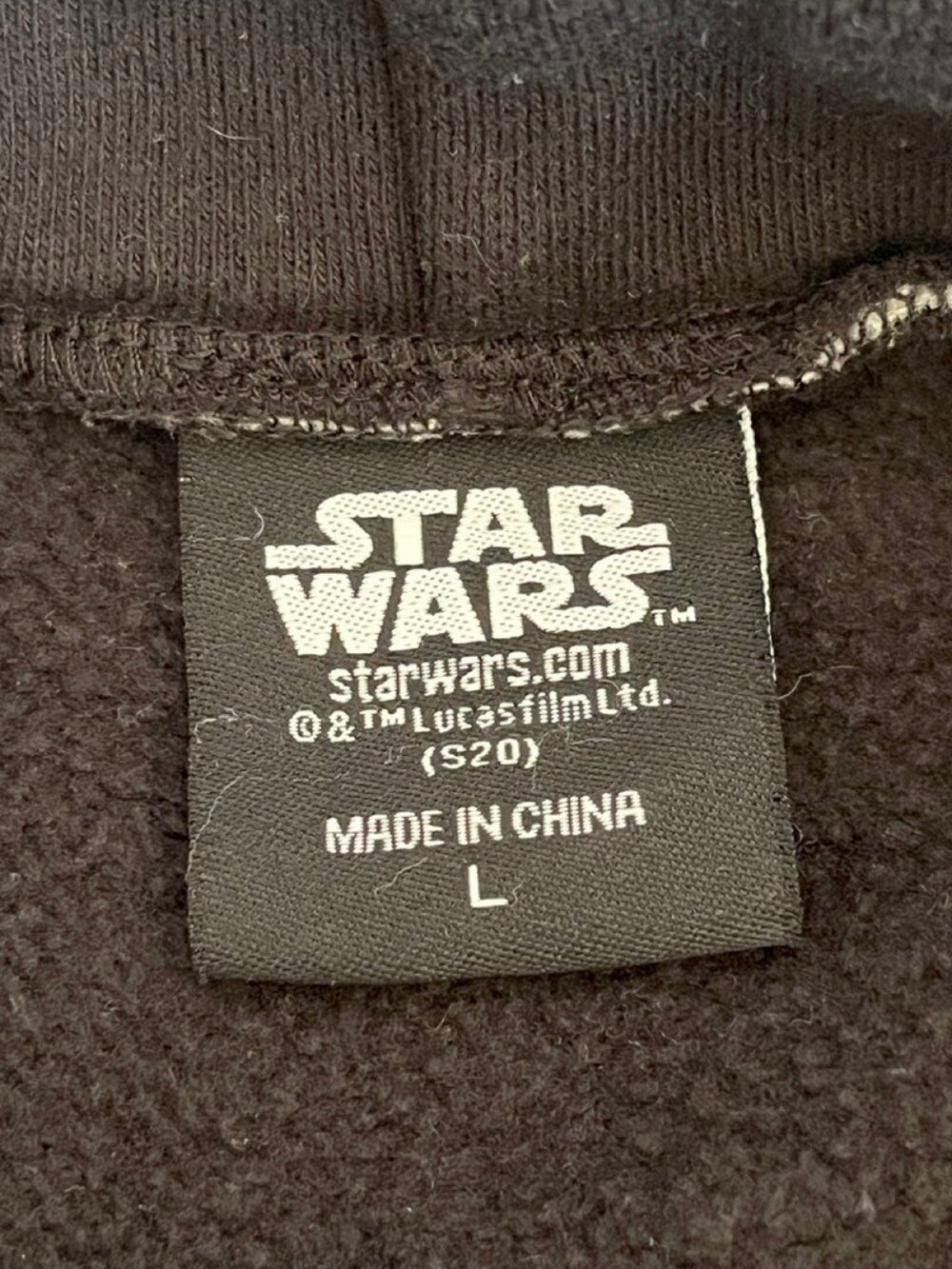 Star Wars Imperial Navy Star Destroyer Hoodie Black Gray L Streetwear - Picture 2 of 8
